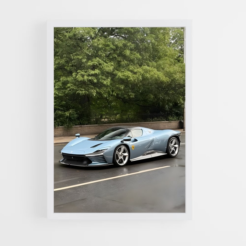 Poster Daytona Dream – affiche Ferrari (vue 3)